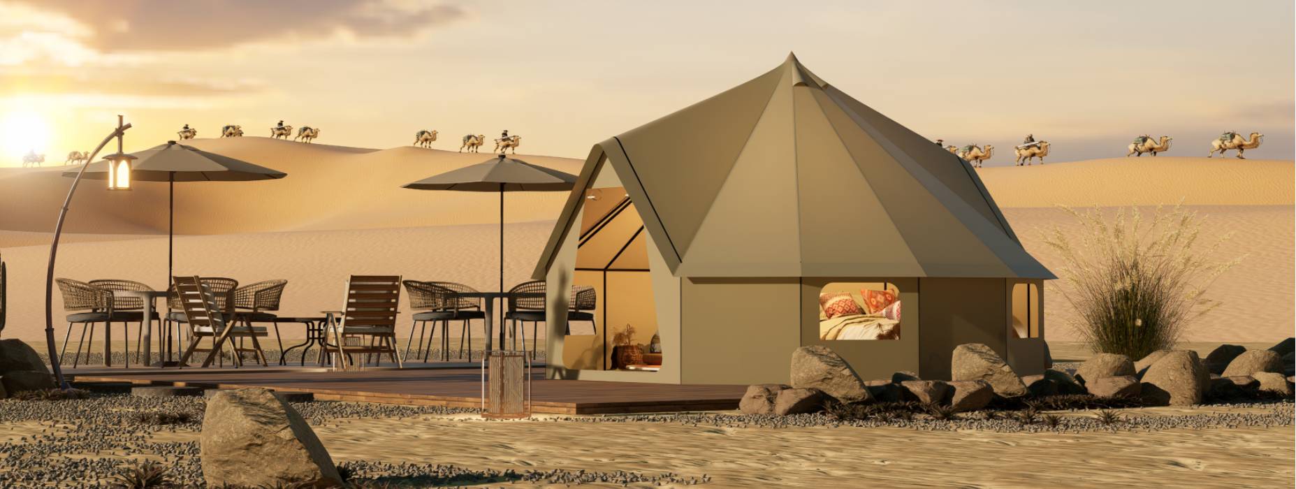 博白县露营酒店帐篷产品